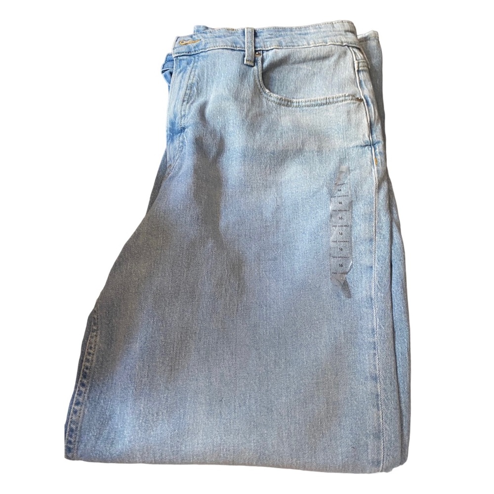 Full Wide Straight Jeans